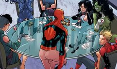 AVENGERS STRIP POKER GANGBANG