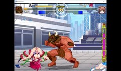 [mugen Hentai] Minotaur Ana vs Eko Luna