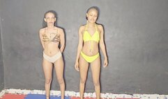 Face Sitting Catfight Shika vs Anita