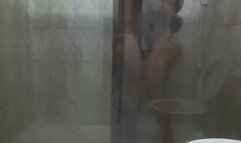 Part1 Sex in the bathroom with a big couple, big ass and big dick