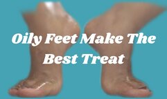 Oily Feet Make The Best Treat