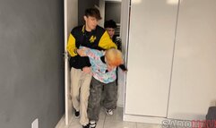 Cute Punk Captured, Bound, Gagged, Tickled, and Spanked