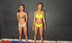 4K Face Sitting Catfight Shika vs Anita