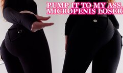 Pump It To My Ass, Micropenis Loser!