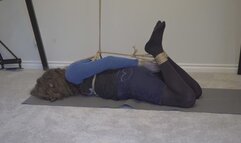 Aya Scarlett - Hogtied Tight in Tights
