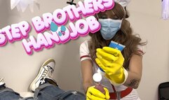 Jerking off my Stepbrother with Rubber Gloves (MP4)