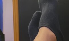 Men Office Foot Fetish