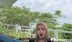 Cock pleasures with a pretty blonde chick