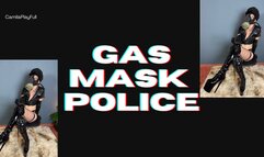 gas mask police