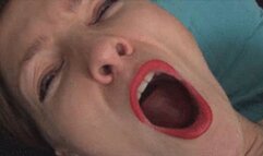YAWNING CLOSE UP 2 U
