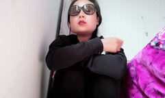 Martina trampled slaves on the soles of her shoes