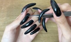 #126 - Scraping off nail polish