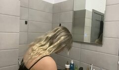 Get ready with me before bed while farting'