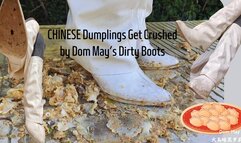 Dom May: Crushing a Plate of Chinese Dumplings by Dirty Boots
