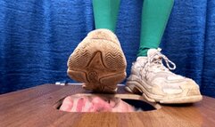 Sporty girl in dirty Balenciaga`s crushes my floor-face (part 9 of 9), flo650x 1080p