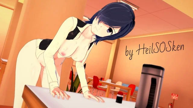 Tokyo Ghoul Porn Girls - Tokyo Ghoul: Touka Kirishima GETS FUCKED IN A CAFE (3D Hentai) Porn Video