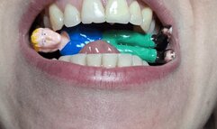 I'll play with your tiny body in my mouth till you cum and then I'll swallow you 3