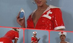 Medical fetish:naked nurse