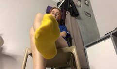 Yellow socks!