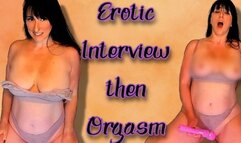 Genuine Orgasm w Dirty Talk Erotic Interview WMV