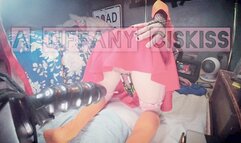 Butt Girl Tiffany Ciskiss Cosplay As Velma Dinkly Fucking Sissy Ass On Xxl Ribbed Dildo