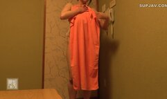 [Individual shooting, in the car & open-air bath] andam