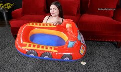 Emi Inflates an Inflatable Train by Mouth HD WMV (1920x1080)