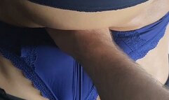 Oiling the belly and having much fun