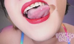 Em's Red Lipstick Mouth Tour