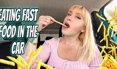 Eating Fast Food In The Car