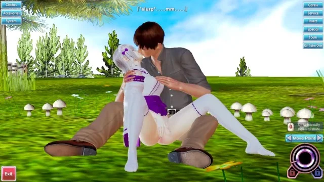 640px x 360px - A Rogue Threesome With Emilia From Re:Zero 3D Hentai Honey Select Porn Video