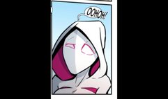 Spider Gwen Swaps Bodies (Art by Lulart)