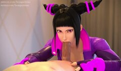 Juri Fellatio by Bouquetman (Street Fighter)