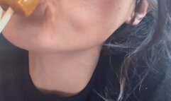 Mistress Odessa Shows You How to Suck