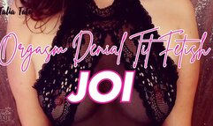 Orgasm Denial Tit Fetish JOI