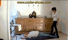 Miss Diana extreme facebusting and extreme boots trample ( EXTREME BRUTAL)