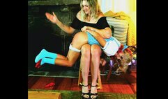 "Step Mommy Blondi" Episode One - Scene Two - FF (Straight Front View) [avi]