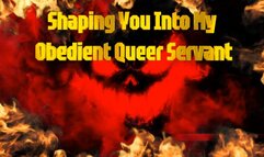 Shaping You Into My Obedient Queer Servant