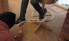 Asics Grand Shark Barstool with socks