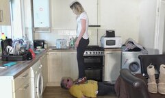 Wooden Wedge Shoes Trample