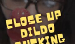 Close up Dildo Sucking POV 1080p