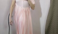 Huge balloon stuffing belly