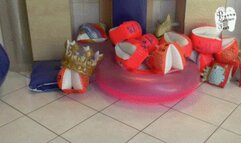 Inflatables under Boots and Sneakers
