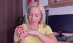 Hands and fingers biting