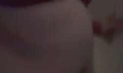 Struggling to get my belly up the stairs