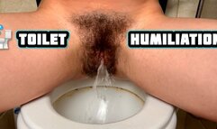 I PISSED ALL OVER THE TOILET, AND YOU WILL CLEAN IT WITH YOUR TONGUE 4K ENG SUB