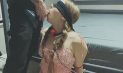 chained to the bed and throat fucked