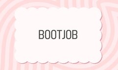bootjob and cum