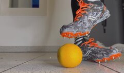 Saucony Track Spikes Pierce and Crush juicy Grapefruit