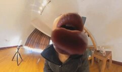 6K XINGGAN VORE licking the lens -360VR